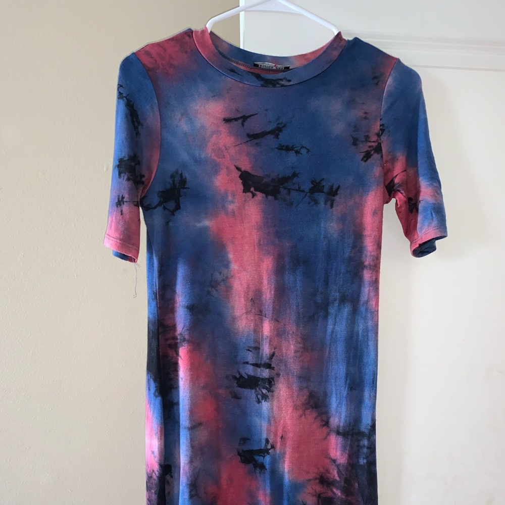 Fashion Nova tye dye bodycon mini size L